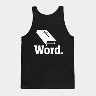 Word. Bible Tank Top